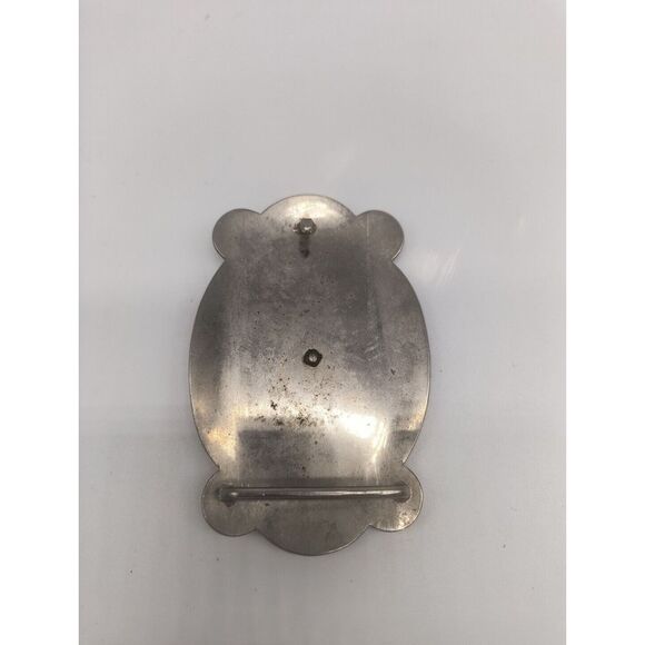 Vintage Men's Cowboy Western Horse Design Belt Buckle - Picture 6 of 6